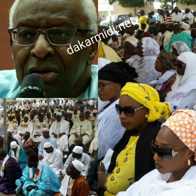 Récital du Saint Coran en l’honneur de Lamine Diack, le Sénégal se solidarise à son fils (images)