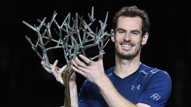 MASTERS 1000 PARIS-BERCY : Assuré de devenir numéro 1 mondial lundi, Andy Murray a fêté son sacre par un triomphe