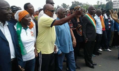 Côte d’Ivoire : l’opposition promet de faire abroger la nouvelle Constitution