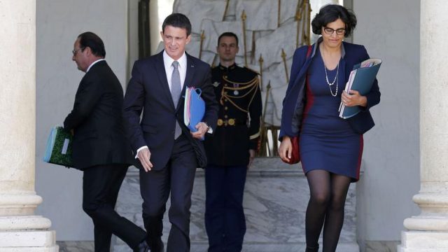 Manuel Valls quitte l’Elysée après un déjeuner de deux heures avec Francois Hollande