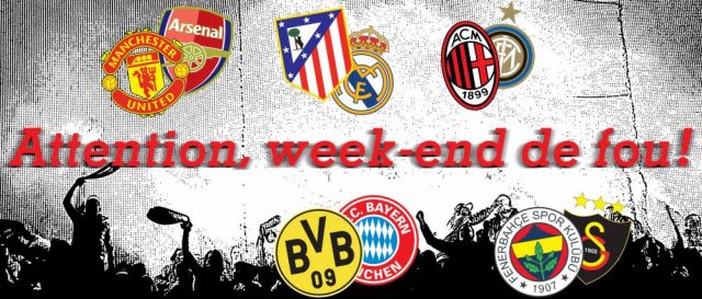 Foot étranger : Borussia Dortmund, Bayern Munich, Manchester United, Arsenal, AC Milan, Inter Milan, Atlético Madrid, Real Madrid, le week-end qui arrive va être fou !