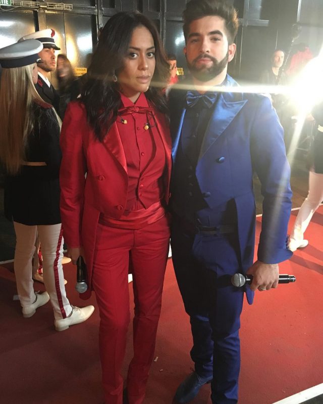 Aux Enfoirés, Amel Bent affiche une silhouette de top model