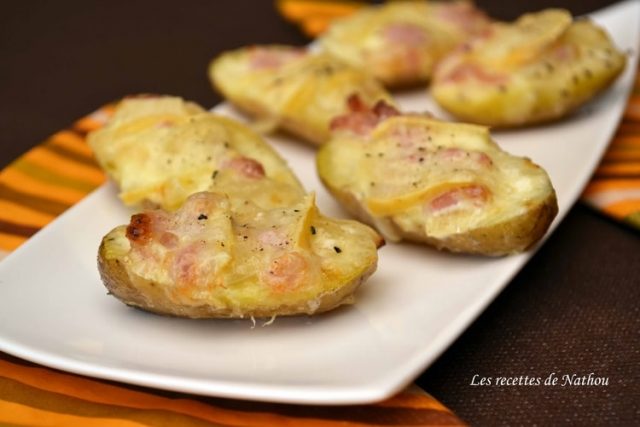 Pommes de terre façon tartiflette pour l’apéro