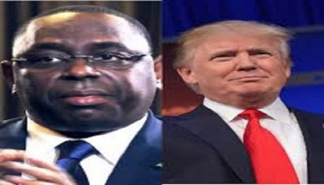 Président Sall : « nous avons espoir que le président Trump reconnaîtra l’importance du continent africain »