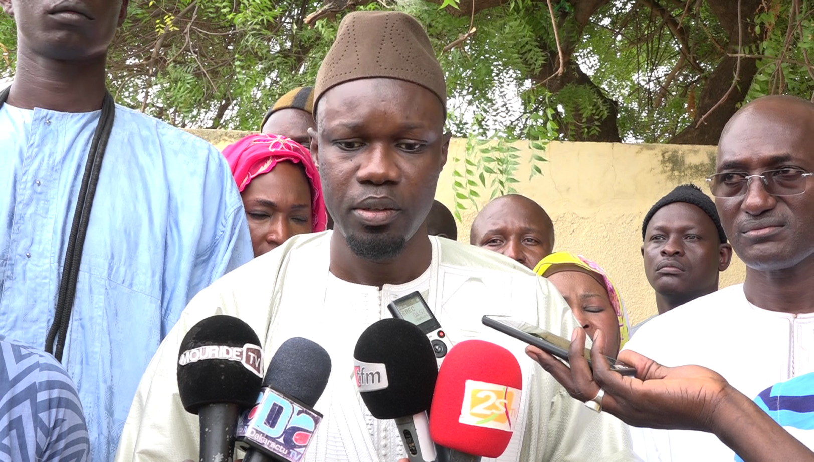 Les partisans du Pastef à Touba apportent leur soutient à Sonko