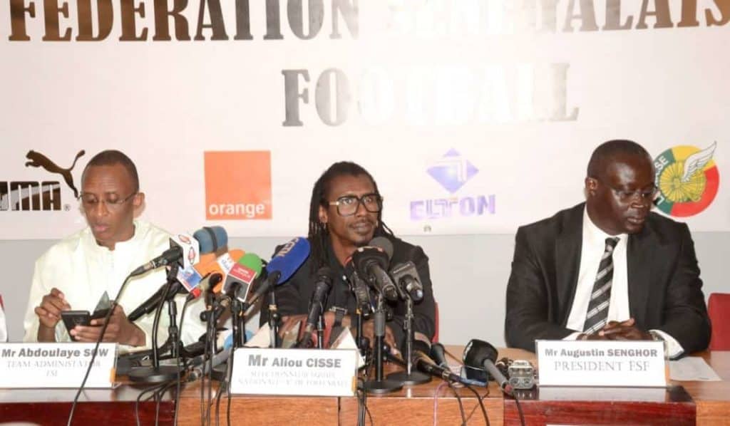 Matchs amicaux : Le sélectionneur national, Aliou Cissé fera face à la presse, mardi 25 mai 2021