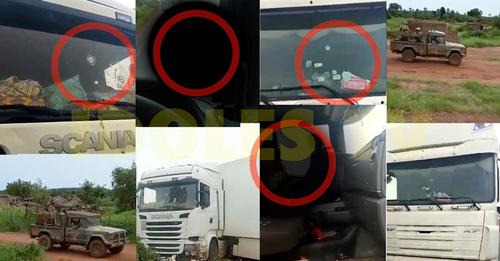 Mali : Un convoi marocain de camions attaqué par des rebelles, âmes sensibles, s’abstenir (Vidéo)