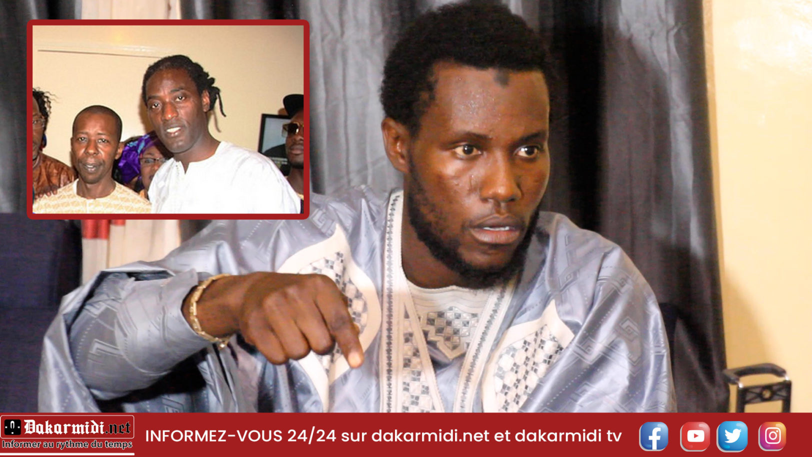 Sa relation avec Cheikh Amar et Waly Seck, Deleguè Amar descend Mame Gor Diazaka (Video)