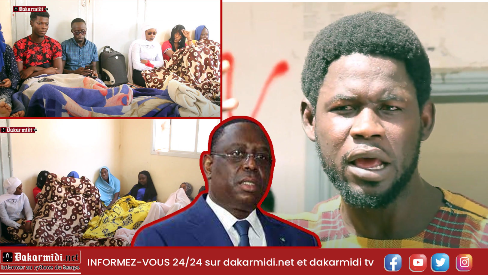 Grève de la faim:Les parents des étudiants de l’Uvs non sélectionnés en Master interpellent Macky…