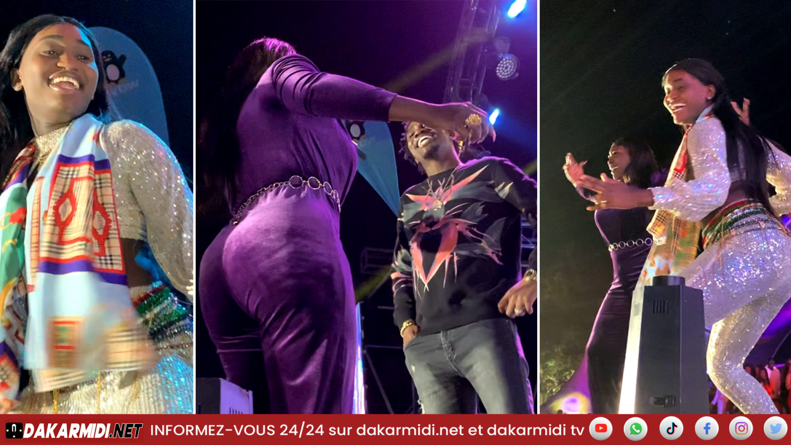 Concert Wally Seck à saly : Le Duo Ndiolé Tall et Awa Baba Thiam Ritambalé explose le golf de Saly