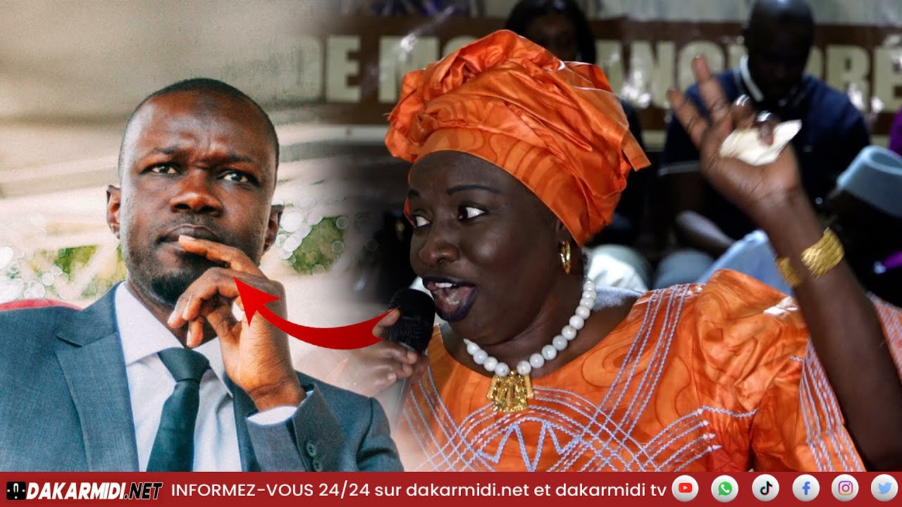 Mimi Touré raille Ousmane Sonko’: »tonton Ousmane bye bye dèl kholate ni ngay liguèyè….. »