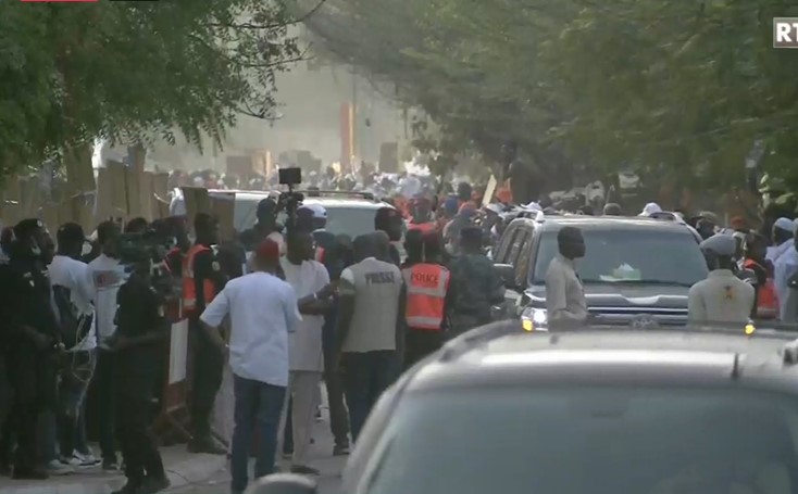 Tournée économique Suivez Larrivée Du Président Macky Sall à Sédhiou