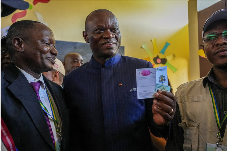 Gabon : l’ex général Oligui Nguema élu président avec plus de 90% de voix