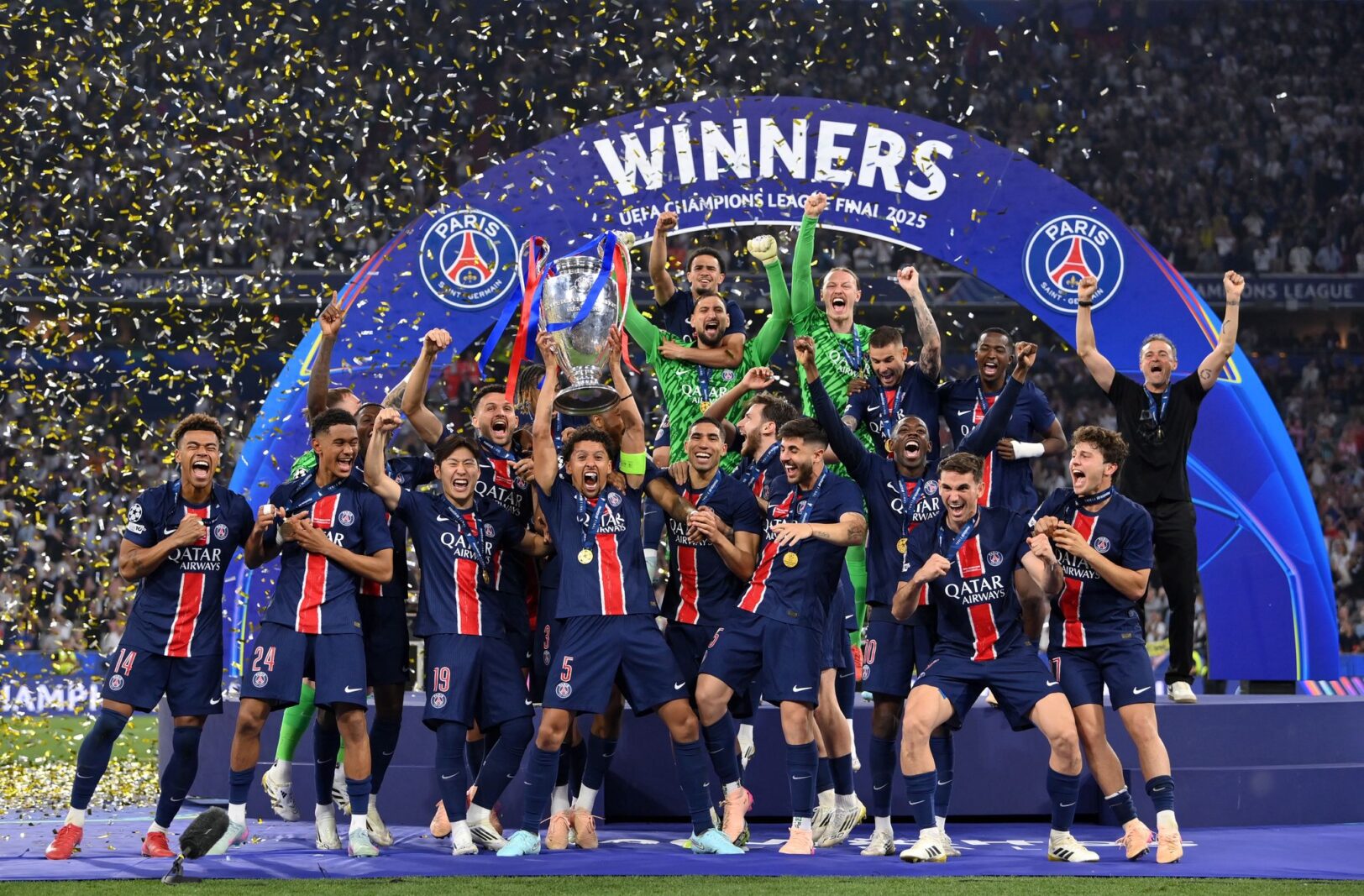 Un PSG exceptionnel écrase l’Inter de Milan et s’offre sa première Ligue des champions