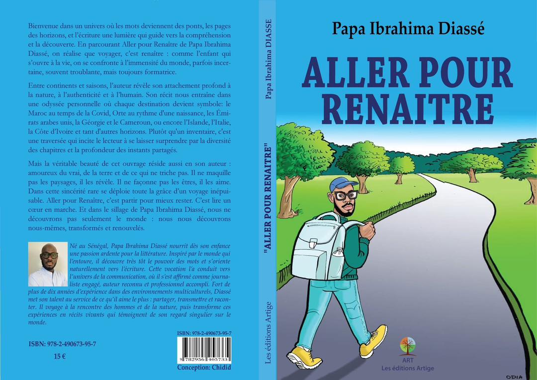 Littérature : « Aller pour Renaître », l’odyssée humaine et spirituelle de Papa Ibrahima Diassé vient de paraître
