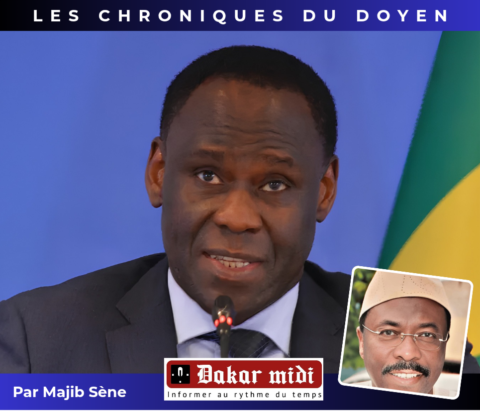 Les Chroniques du Doyen – Ousmane Diagne, l’homme qu’il faut, à la place qu’il faut (par Majib Sène)