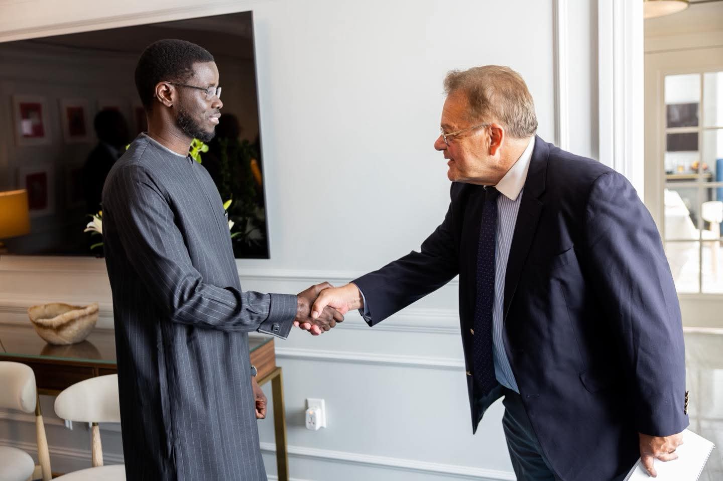 Diplomatie économique : Bassirou Diomaye Faye rencontre des géants du patronat américain